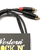 Y Insert cable. TRS plug ↔ 2 RCA (Cod: TRS2RCA) - buy online