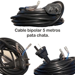 Cable bipolar x 5 mts