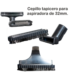 Cepillo tapicero para aspiradora 32 mm