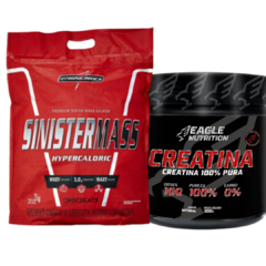 Combo12- Sinister 3KG + Creatina 300g Eagle pura