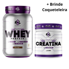 Combo02- Whey Pote MSL + Creatina 300G MSL - comprar online