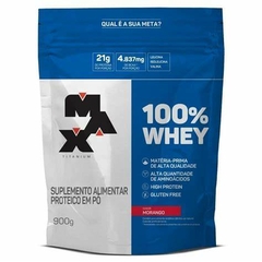 Whey 100% Refil Max Titanium - Aquery suplementos