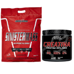 Combo11 - Sinister 3Kg + Creatina 150g Pura Eagle