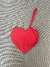 Mini clutch coração em pelica - loja online