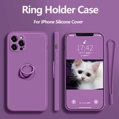 Capa de Silicone Ring Holder | iPhone