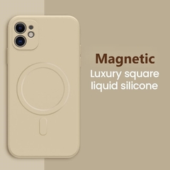Capa de Silicone Magnética | iPhone