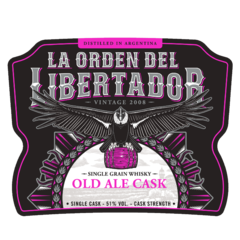 Whisky La Orden del Libertador Single Grain Old Ale Cask 51% - 700 ml - Free Spirits