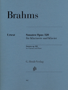 Sonatas Op. 120 para Clarinete - Brahms