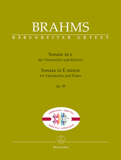 Sonata para Cello Op. 38 No. 1 - Brahms