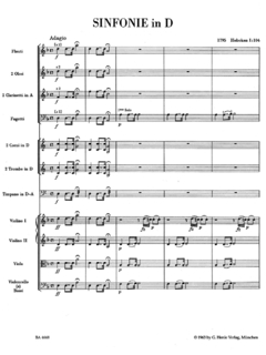 Sinfonía No. 12 Londres - Full Score - Haydn - comprar online