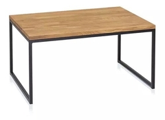 Mesa De Living Ratona Industrial Hierro & Madera Premium - comprar online