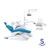 SILLON DENTAL TS-TOP300 COLIBRI DETES