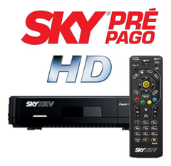 Receptor SKY pre paga HD conforto SH26 recarga 5 anos na internet