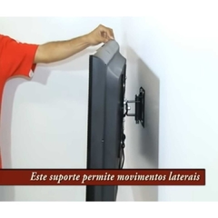 Imagem do Suporte TV Parede e Movel ate 55" Brasforma Articulado SBRP1020 PT