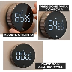 Temporizador magnetico digital contagem regressiva Timer com Som na internet