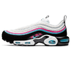 Nike Air Max 97 Plus Preto C/Rosa e Azul