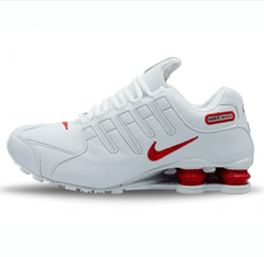 Nike Shox Branco C/Vermelho