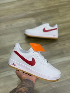 Nike Air Force Branco Vermelho/azul - comprar online