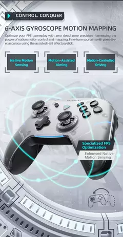 Controlador Sem Fio Gamepad Machenike G5