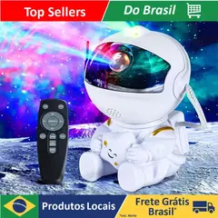 Projetor de Luz Galaxia mini Astronauta na internet