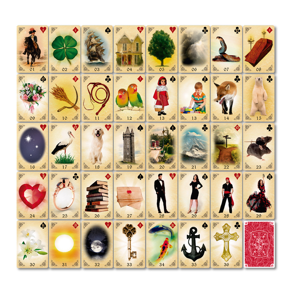 BARALHO CIGANO LENORMAND