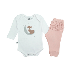 AH082 - Set body + babucha en interlock - tienda online