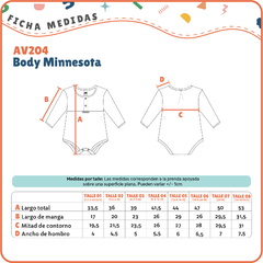 AV204 - Body Minnesota - comprar online