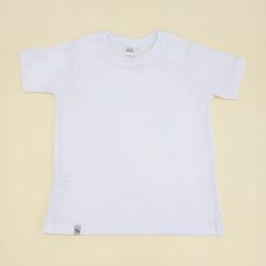 CE001 - Remera blanca manga corta - 4 al 18 - Jersey - comprar online