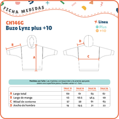 CH146/ CH146G - Buzo Linz Wafle plus