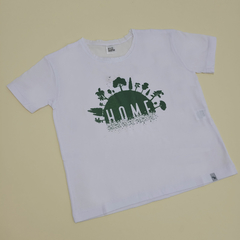 CO001/CO001G- Remera con estampa de algodón sustentable