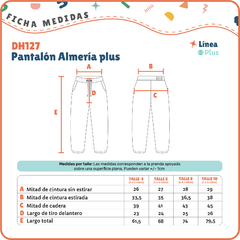 DH127 / DH127G - Pantalón Almería Plus - Twill denim en internet