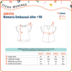 DM111- DM111G- Remera Imbassaí slim - comprar online