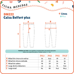 Imagen de DM222/222G- Calza Belfort plus