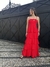 Vestido Anna linho cor tomate na internet