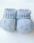 Sapatinho Tricô - Azul Bebê - comprar online