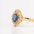 Anel Safira Diamantes Ouro 18K/750 AN39-20 - comprar online