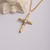 Pingente Cruz Cristo Ouro 18K/750 - comprar online