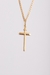 Pingente Cruz lisa M Ouro 18K/750 - comprar online