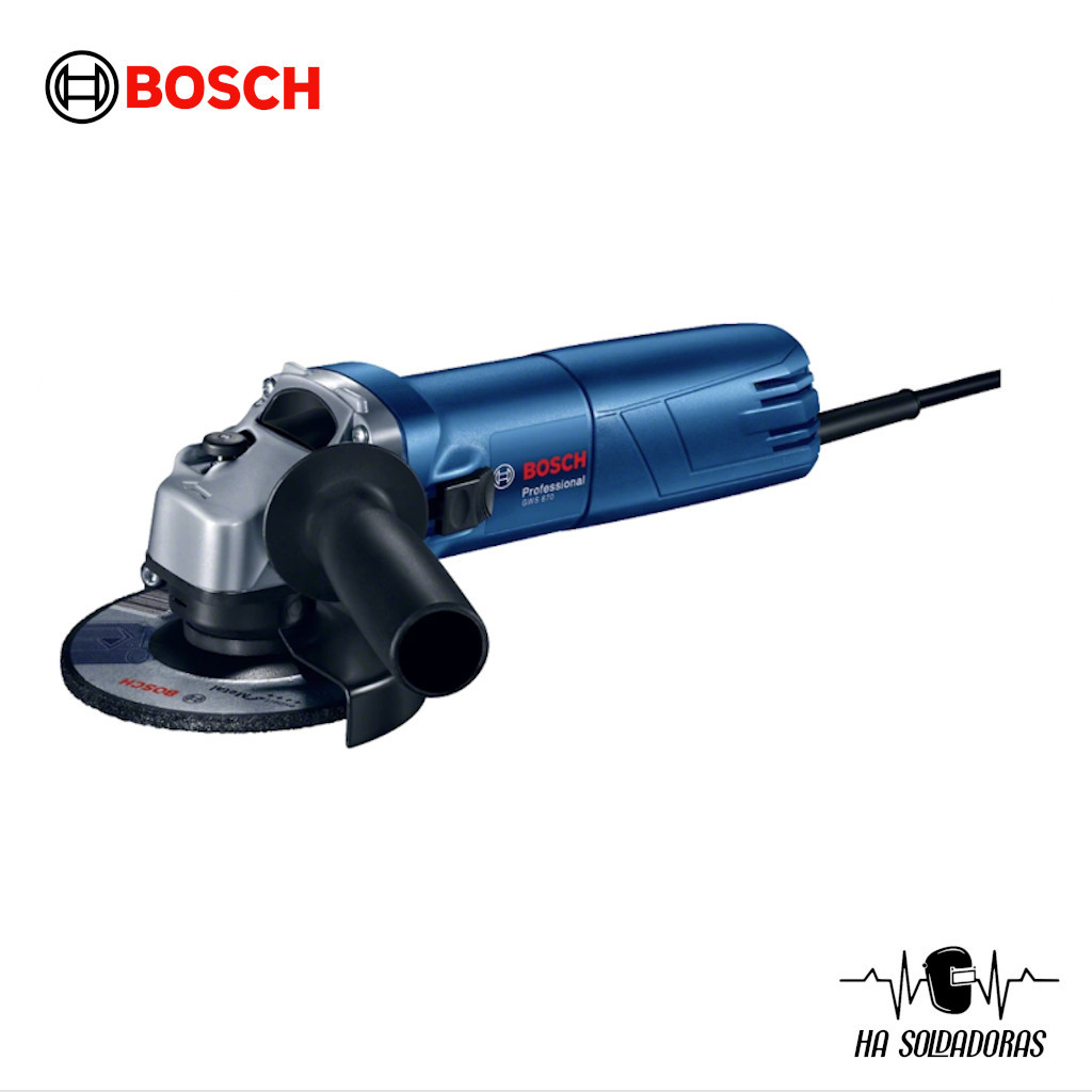 Desbarbadora profesional Bosch 115mm GWS 9-115P. Amoladoras electricas