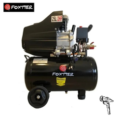 COMPRESOR AIRE COMPRIMIDO FOXTTER 2 HP 25 LITROS