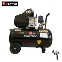 COMPRESOR AIRE COMPRIMIDO FOXTTER 2 HP 50 LITROS