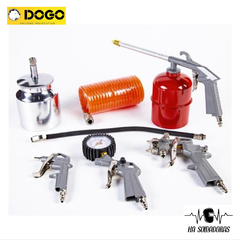 DOGO KIT P/COMPRESOR AIRE COMPRIMIDO 5 PIEZAS PROFESIONAL