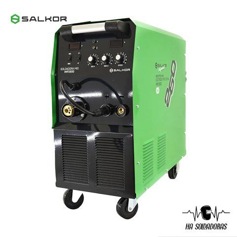 EQUIPO SOLDAR INVERTER MIG SALKOR IMP2600 250 AMP MONOFASICO