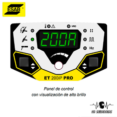 EQUIPO SOLDAR INVERTER ESAB ROGUE ET 202iP - comprar online