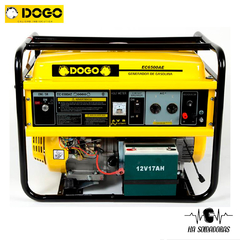 GENERADOR ELECTRICO DOGO HERRAMIENTAS EC6500AE MOTOR 4T ARRANQUE ELECTRICO 5,5KVA 220V