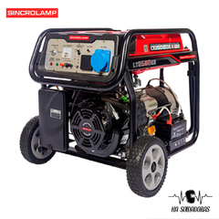 GENERADOR ELECTRICO SINCROLAMP LT6500ES 5,5kVA 220V ARRANQUE MANUAL Y ELECTRICO (OPC)