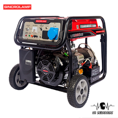 GENERADOR ELECTRICO SINCROLAMP LT8000ES 7kVA 220V ARRANQUE MANUAL Y ELECTRICO