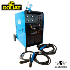 EQUIPO SOLDAR INVERTER GOLIAT DUAL MIG MMA 300G