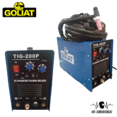 EQUIPO SOLDAR INVERTER GOLIAT DUAL TIG/MMA 200