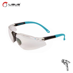 903911 - ANTEOJO DE SEGURIDAD LIBUS NEON PLUS TRANSPARENTE ANTIEMPAÑO (AF)